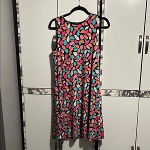 Anne Klein Multicolor Sleeveless Dress
